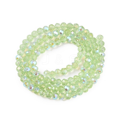 Electroplate Glass Beads Strands EGLA-A044-T3mm-L09-1