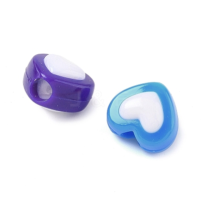 Opaque Acrylic Beads OACR-D309-09-1