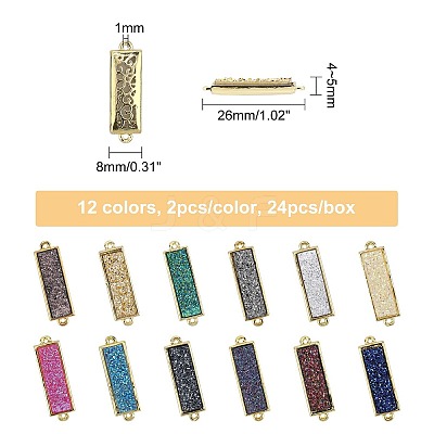 Brass Links Connectors KK-SC0001-62-1