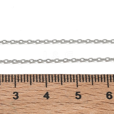 1.5MM 304 Stainless Steel Cable Chain Necklaces for Women SA-CBACA62-06P-1