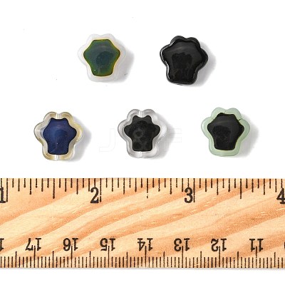 20Pcs 5 Colors Glass Beads GLAA-FS0002-53-1