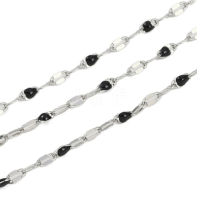Brass Dapped Chains AJEW-Q153-02P-01-1