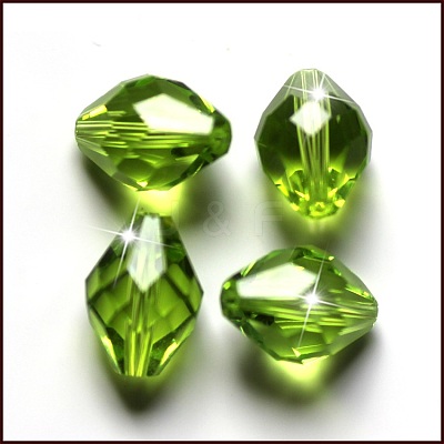 Imitation Austrian Crystal Beads SWAR-F054-13x10mm-17-1