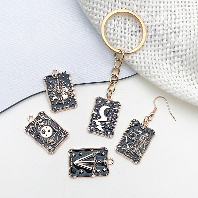 Alloy Enamel Pendants PW-WG59ACF-01-1