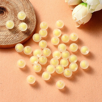 Transparent Acrylic Beads TACR-YW0001-02B-1
