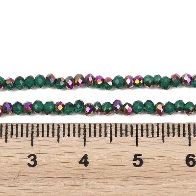 Electroplate Glass Beads Stradns EGLA-H114-02A-01-1