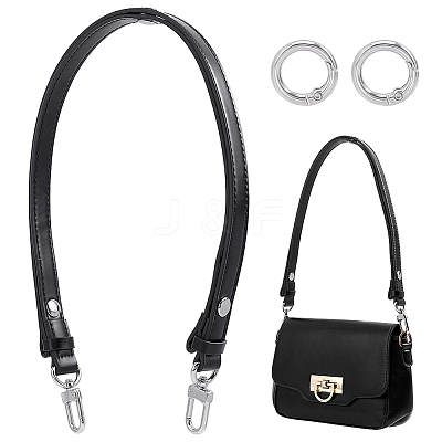 1Pc PU Leather Shoulder Straps AJEW-PH0001-49B-1