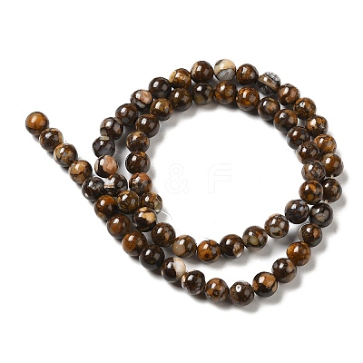 Natural African Opal Beads Strands G-H298-A11-02-1