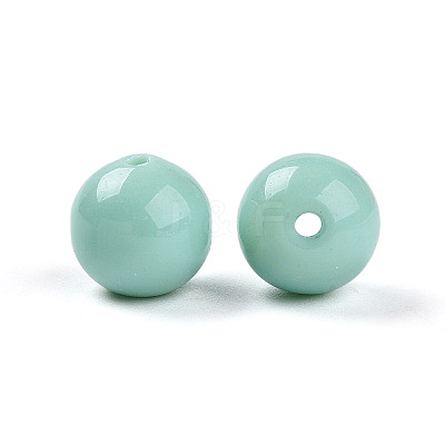 Opaque Solid Color Glass Beads LS-GLAA-N007-10mm-A10-1