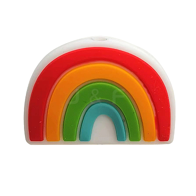 Food Grade Eco-Friendly Silicone Focal Beads FIND-PW0005-09A-1