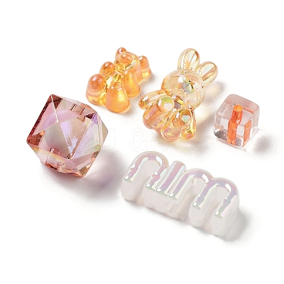 Acrylic Beads MACR-M040-01H-1