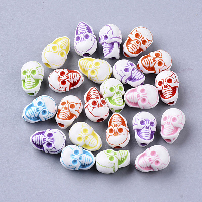 Craft Style Acrylic Beads MACR-T035-005B-1