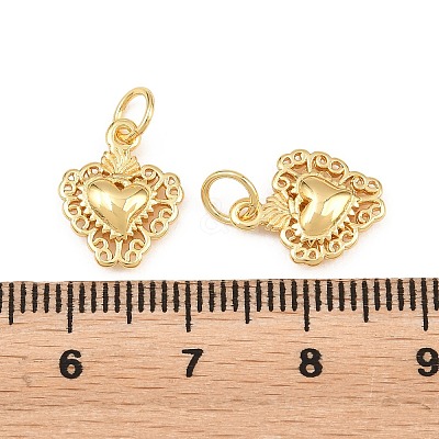 Brass Charms KK-H292-57A-G-1