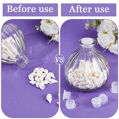 50Pcs 5 Styles Plastic Bottle Stoppers KY-GF0001-42A-1