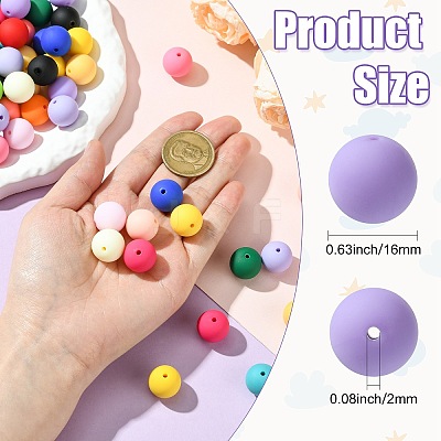Rubberized Style Opaque Acrylic Beads MACR-CJC0009-02A-1
