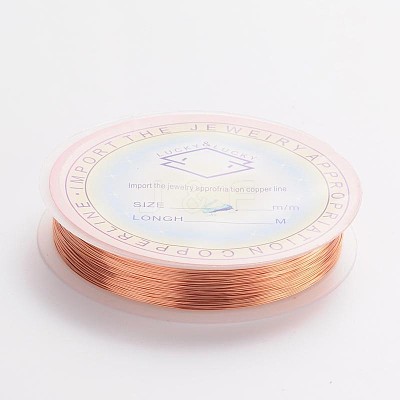 Copper Jewelry Wire CW0.4mm014-1
