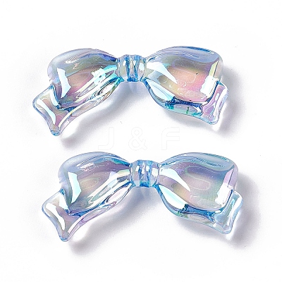 Transparent Acrylic Beads OACR-C009-08C-1