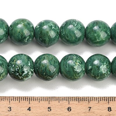 Baking Paint Glass Beads Strands GL-CBA8F4B-02B-1