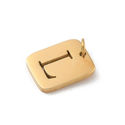 304 Stainless Steel Charms STAS-R001-01G-L-1