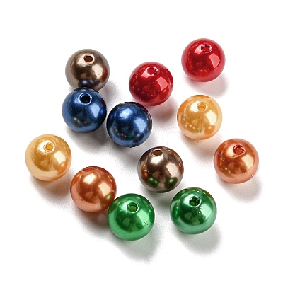 Baking Paint ABS Plastic Beads KY-C017-05-1