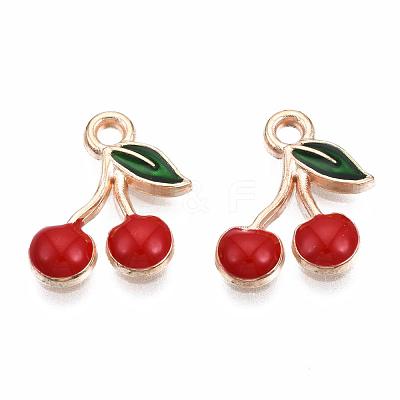 Alloy Enamel Charms X-ENAM-S121-066-1