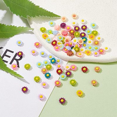 Opaque Resin Cabochons RESI-CJC0012-26F-1