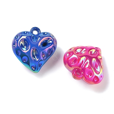 UV Plating Opaque Acrylic Pendants AC-CBA617C-02-1