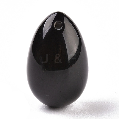 Natural Obsidian Pendants X-G-P438-F-05-1