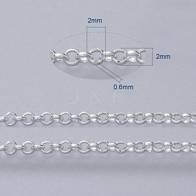 Brass Rolo Chains X-CHC-S008-002F-S-1
