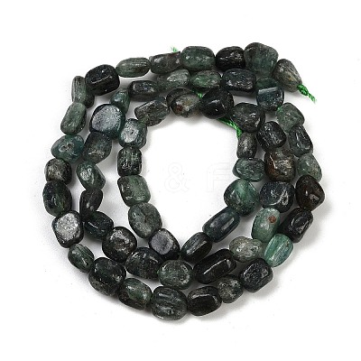 Natural Green Quartz Beads Strands G-Q060-D13-1