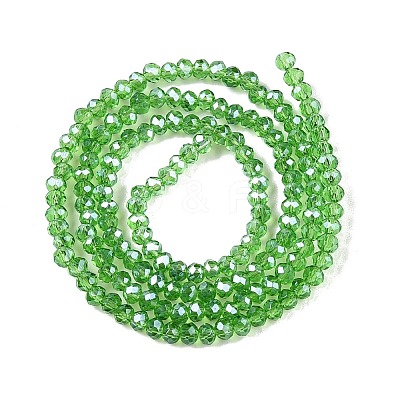 Electroplate Glass Beads Strands EGLA-A044-T1mm-A11-1