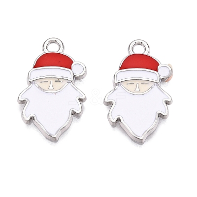Christmas Theme Alloy Enamel Pendants ENAM-T020-10Z-1
