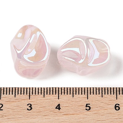 Opaque Acrylic Beads OACR-G035-02B-1