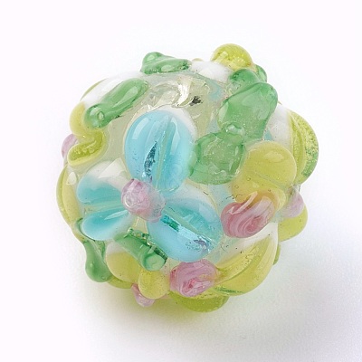 Handmade Lampwork Beads LAMP-P051-H-M-1