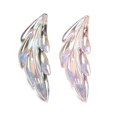 Transparent Acrylic Pendants MACR-K353-03-1
