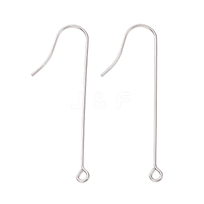 Tarnish Resistant 316 Surgical Stainless Steel Earring Hooks STAS-E027-02A-P-1