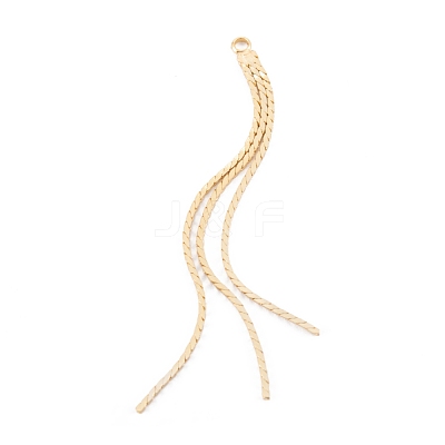 Brass Big Pendants KK-K251-14G-1