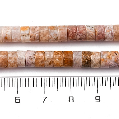 Natural Cherry Blossom Agate Beads Strands G-Z006-C48-1