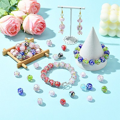 Handmade Lampwork Beads LAMP-SZ0001-43C-1