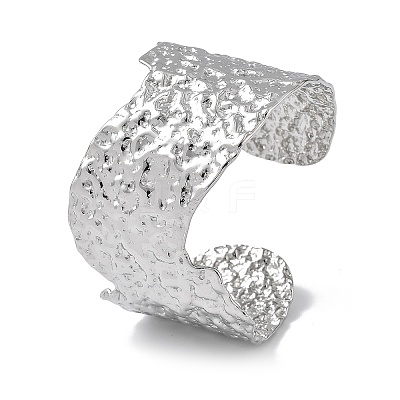 304 Stainless Steel Cuff Bangles for Women BJEW-Z078-24P-1
