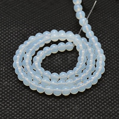 Round Opalite Beads Strands GLAA-F033-8mm-01-1