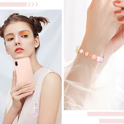 Opaque & Transparent Acrylic Beads Sets MACR-SC0001-31A-1