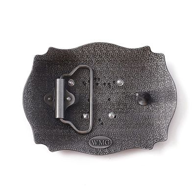 Western Alloy Initial Letter.W Belt Buckle DIY-WH0304-330-1