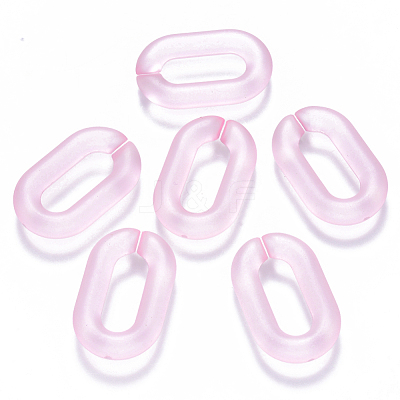 Transparent Acrylic Linking Rings X-OACR-S036-006A-K01-1