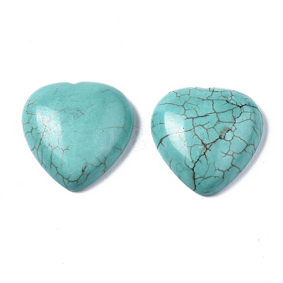 Natural Howlite Cabochons G-S356-27-1