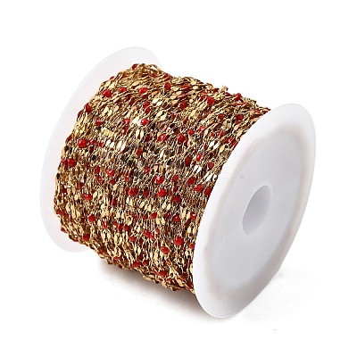 304 Stainless Steel Dapped Chains CHS-H036-01G-09-1