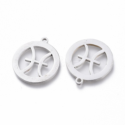 Non-Tarnish 304 Stainless Steel Pendants STAS-L249-002B-1