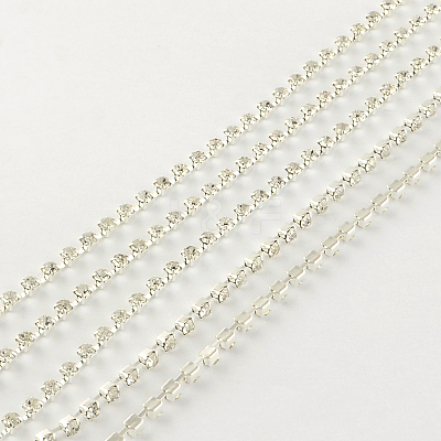 Brass Crystal Rhinestone Strass Chains CHC-R120-06-1