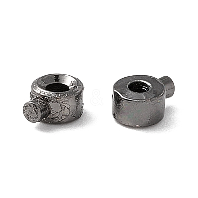 Brass Crimp Beads KK-E280-01B-1