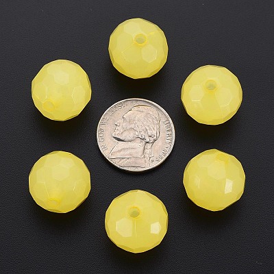 Imitation Jelly Acrylic Beads MACR-S373-97C-E07-1